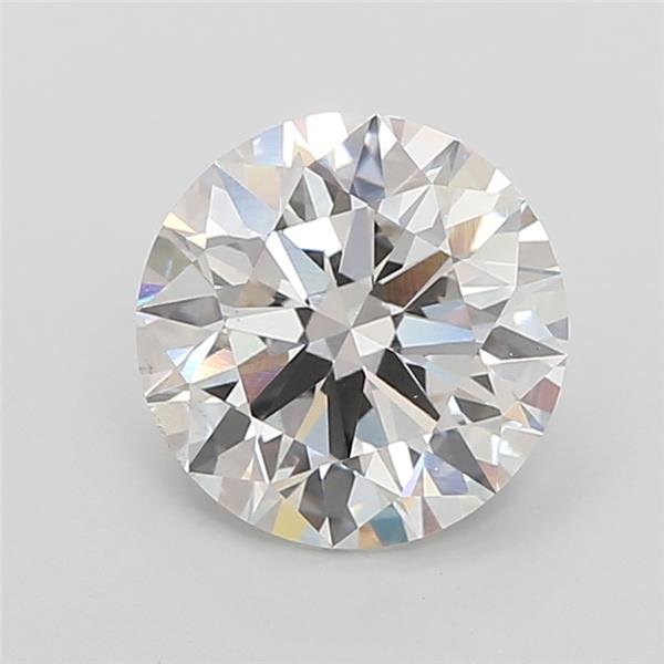 2.70ct F VS1 Rare Carat Ideal Cut Round Lab Grown Diamond