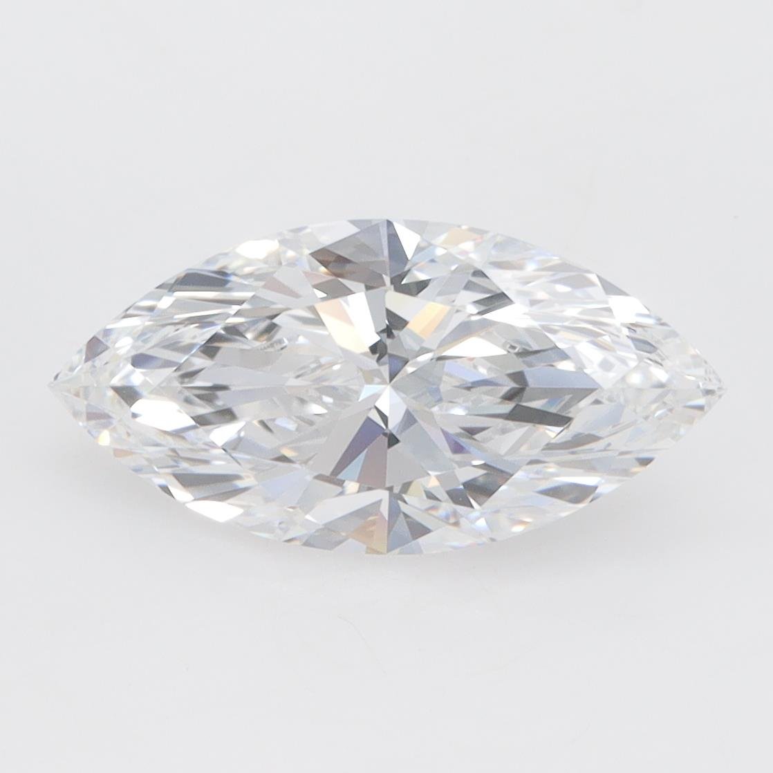 1.58ct D VVS1 Rare Carat Ideal Cut Marquise Lab Grown Diamond