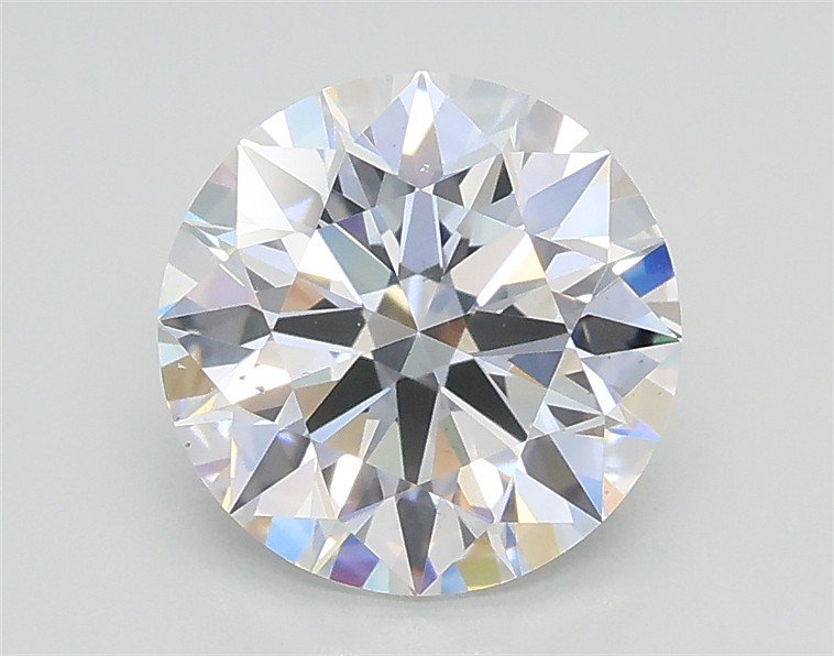 1.54ct F VS2 Rare Carat Ideal Cut Round Lab Grown Diamond
