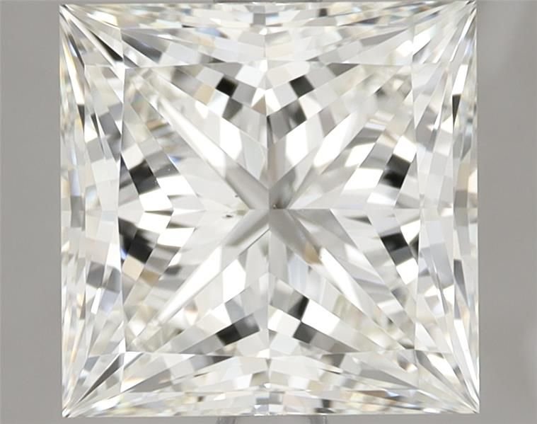 3.11ct J VS2 Rare Carat Ideal Cut Princess Diamond