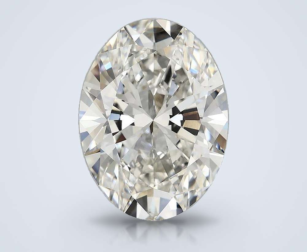 4.10 Carat Oval Lab Diamond