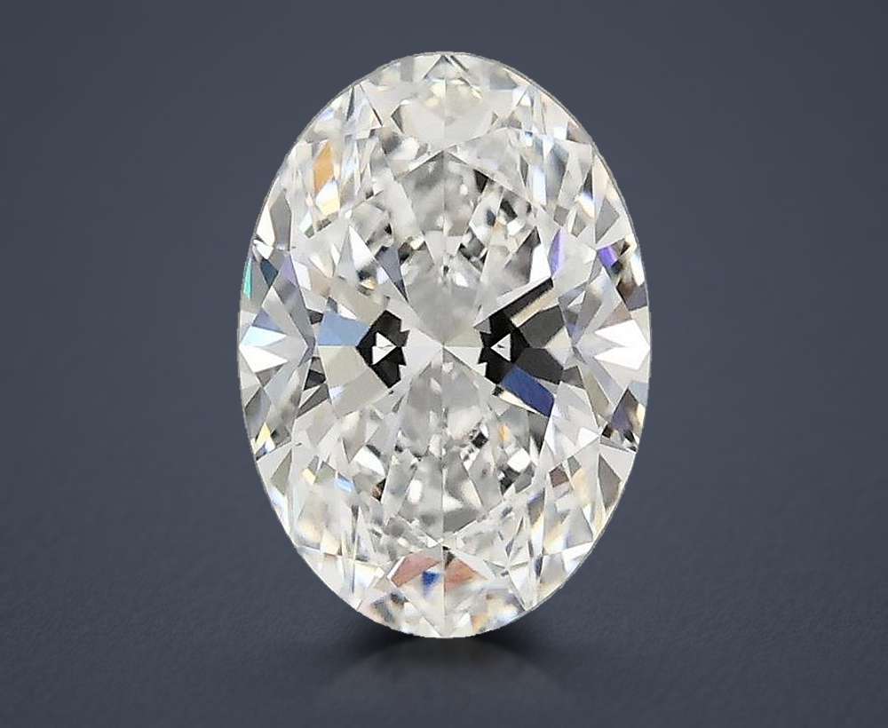 1.41 Carat Oval Lab Diamond
