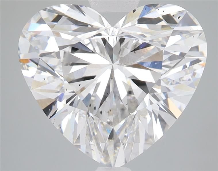 4.29ct F SI1 Rare Carat Ideal Cut Heart Lab Grown Diamond