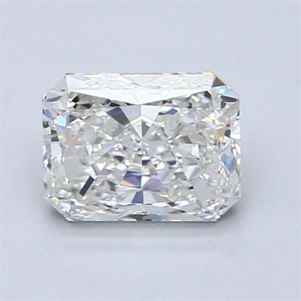 1.31ct H VVS2 Rare Carat Ideal Cut Radiant Diamond