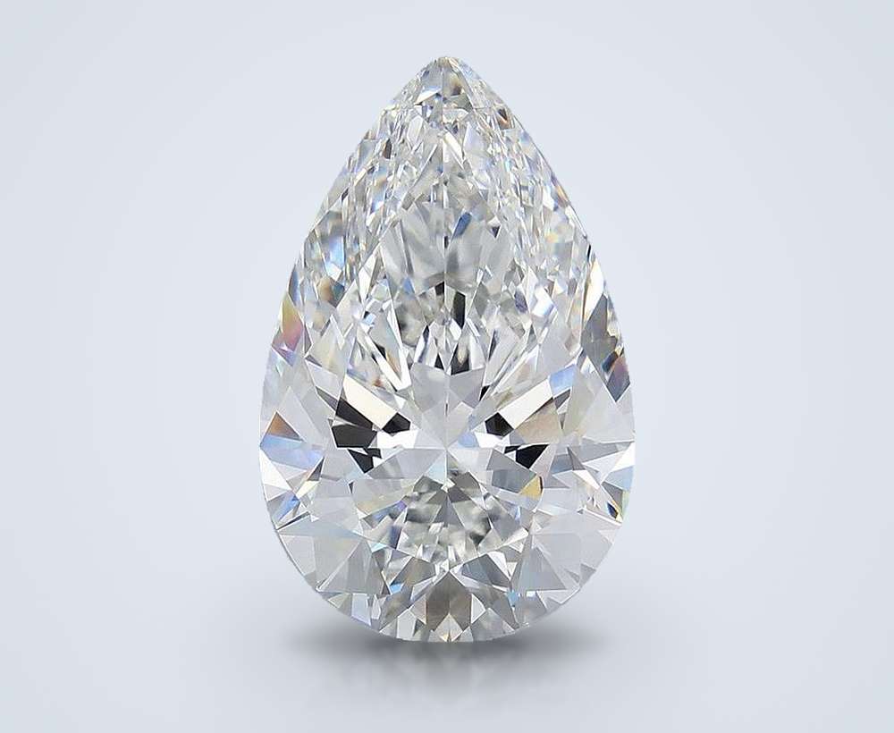 10.53 Carat Pear Lab Diamond