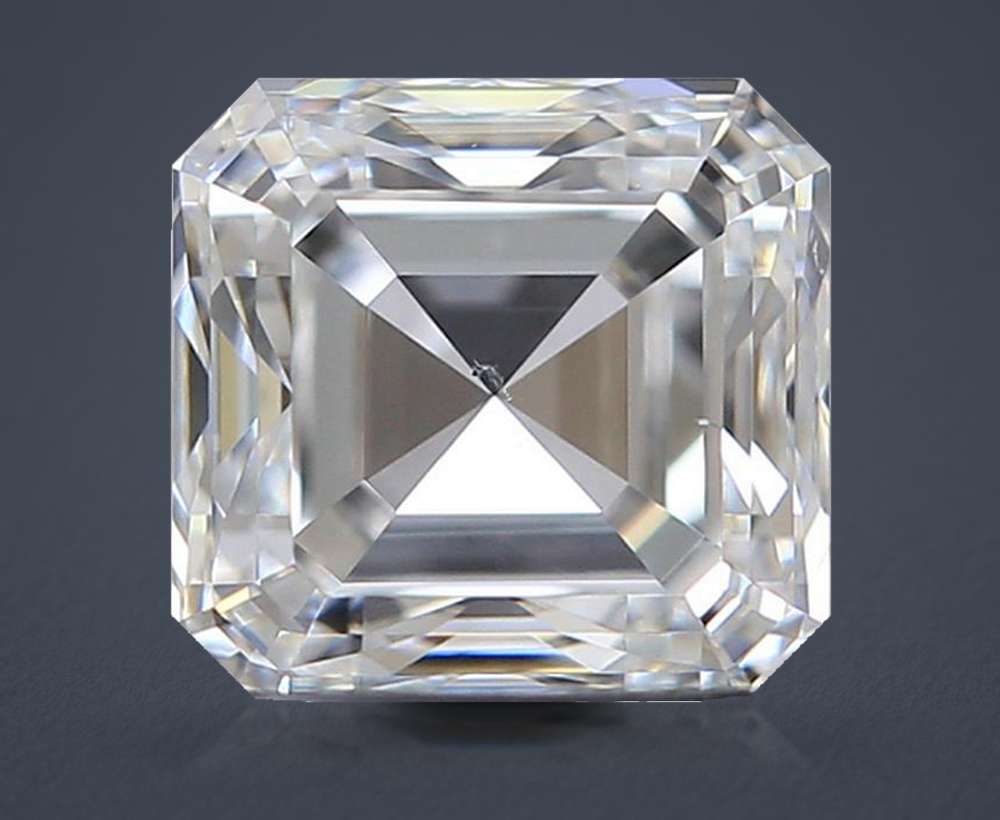 0.90 Carat Asscher Natural Diamond