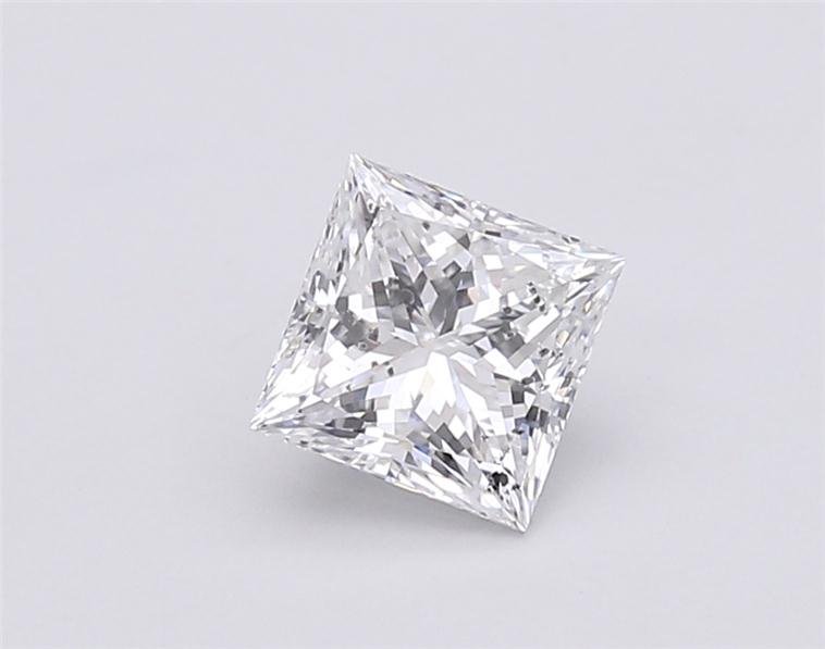 1.54ct F SI1 Very Good Cut Princess Lab Grown Diamond