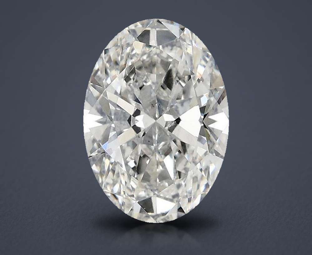 1.58 Carat Oval Lab Diamond