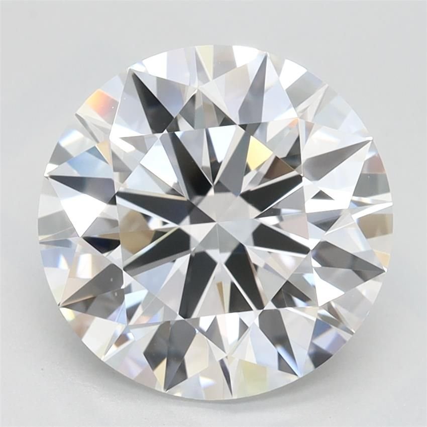 3.00ct D IF Rare Carat Ideal Cut Round Lab Grown Diamond