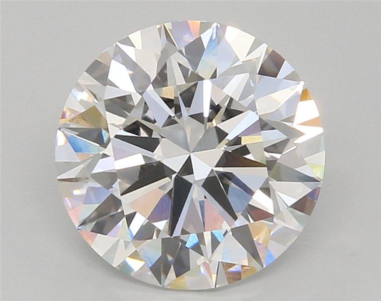 4.08ct E VVS2 Rare Carat Ideal Cut Round Lab Grown Diamond