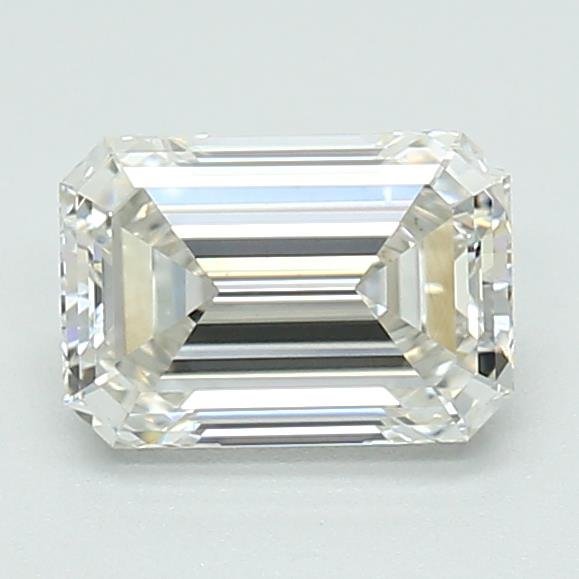 1.05ct G VVS2 Rare Carat Ideal Cut Emerald Lab Grown Diamond