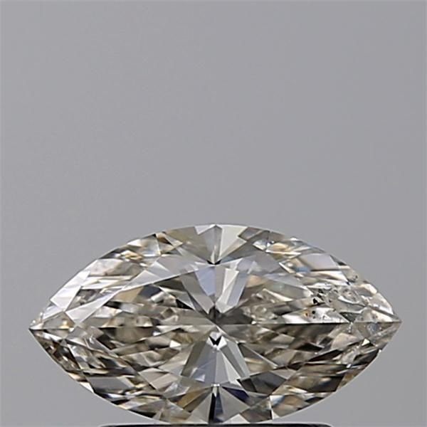 0.66ct K SI1 Rare Carat Ideal Cut Marquise Diamond