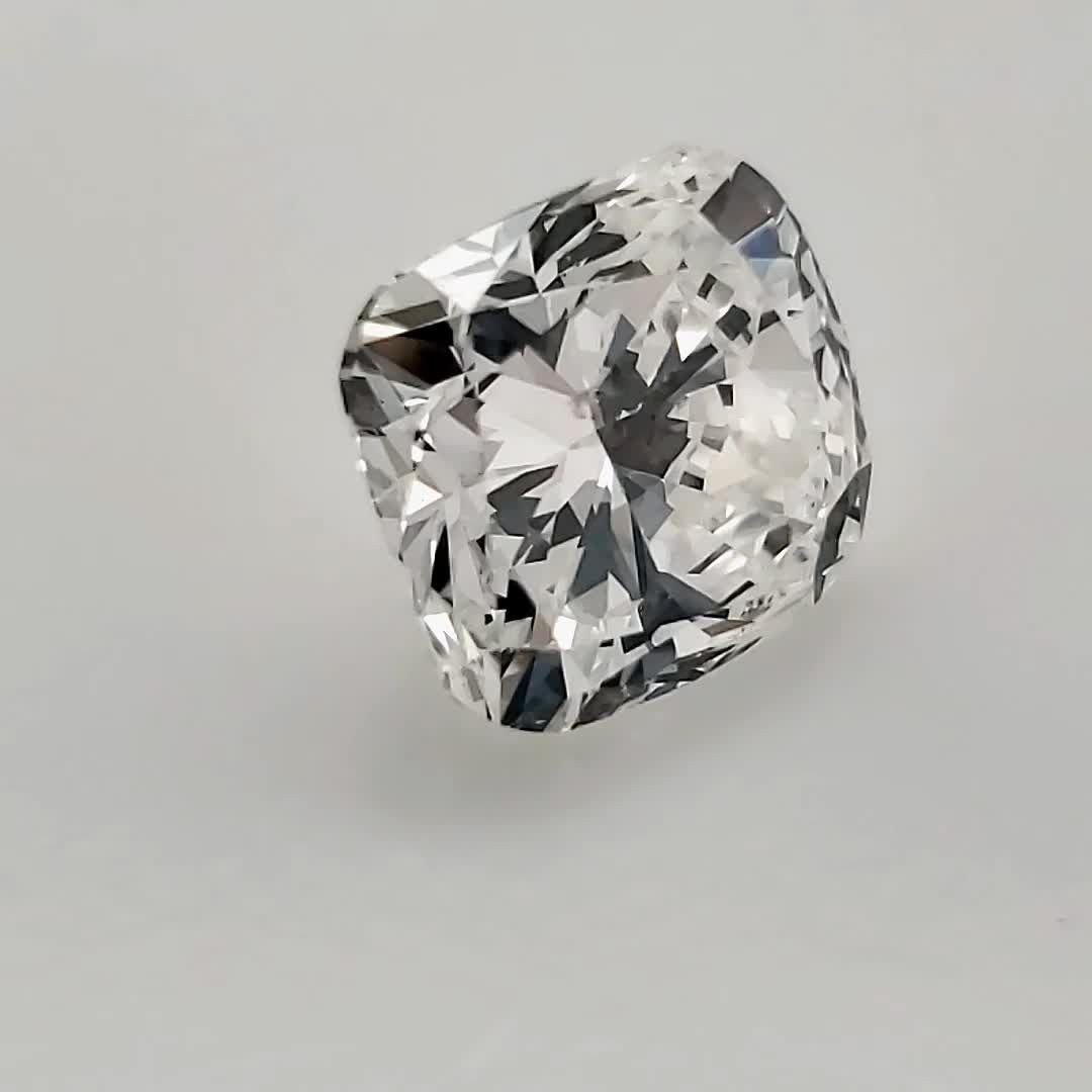 2.04ct G SI1 Very Good Cut Cushion Diamond