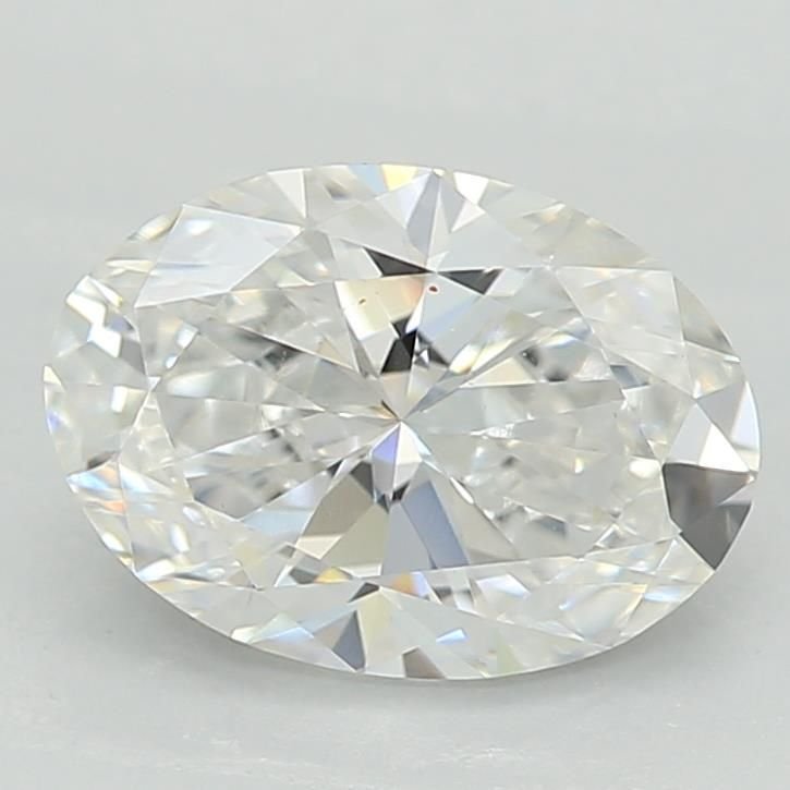 0.75ct D VVS2 Rare Carat Ideal Cut Oval Lab Grown Diamond