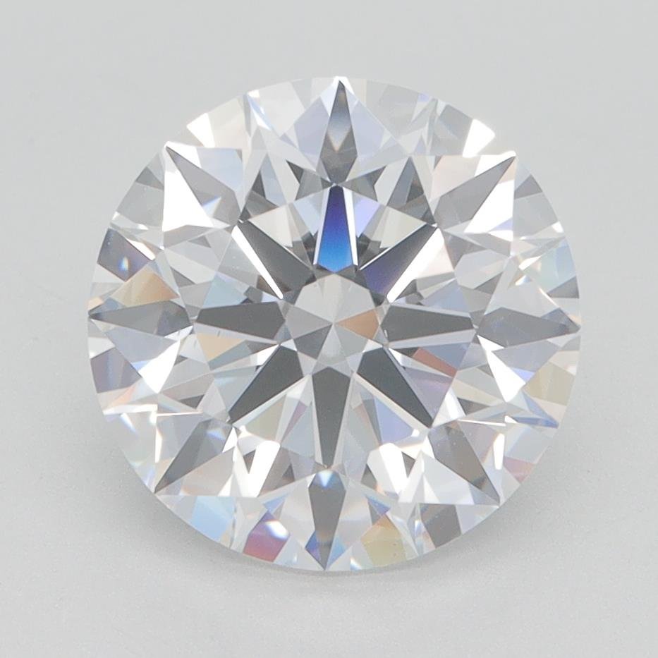 3.02ct D VS1 Rare Carat Ideal Cut Round Lab Grown Diamond