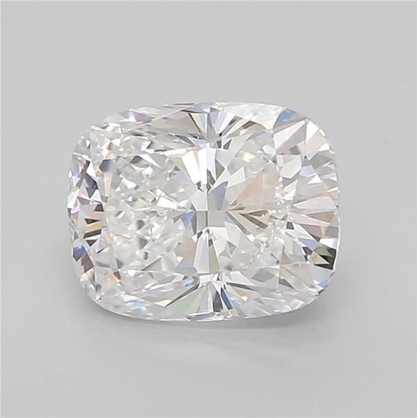 3.55ct E VVS2 Rare Carat Ideal Cut Cushion Lab Grown Diamond