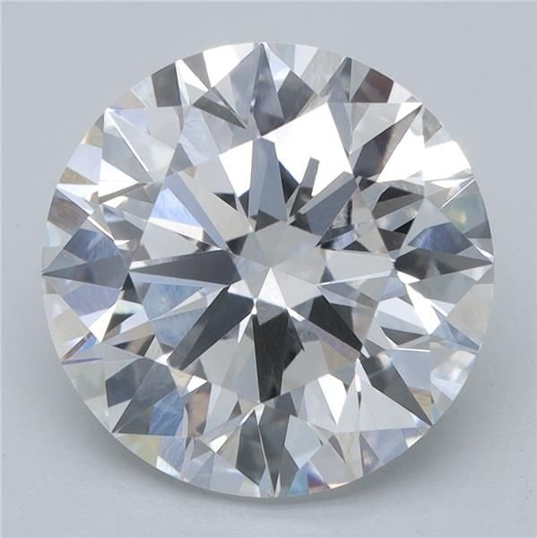 4.30ct F VVS1 Rare Carat Ideal Cut Round Lab Grown Diamond