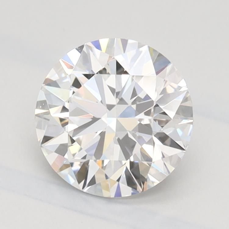 0.90ct D VVS1 Rare Carat Ideal Cut Round Lab Grown Diamond