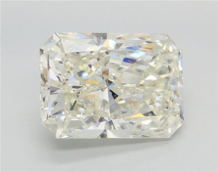 10.05ct I SI1 Rare Carat Ideal Cut Radiant Diamond