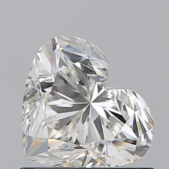 0.92ct K VVS1 Rare Carat Ideal Cut Heart Diamond