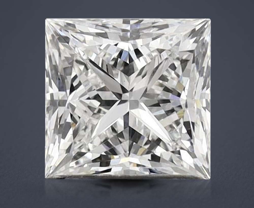 1.47 Carat Princess Lab Diamond