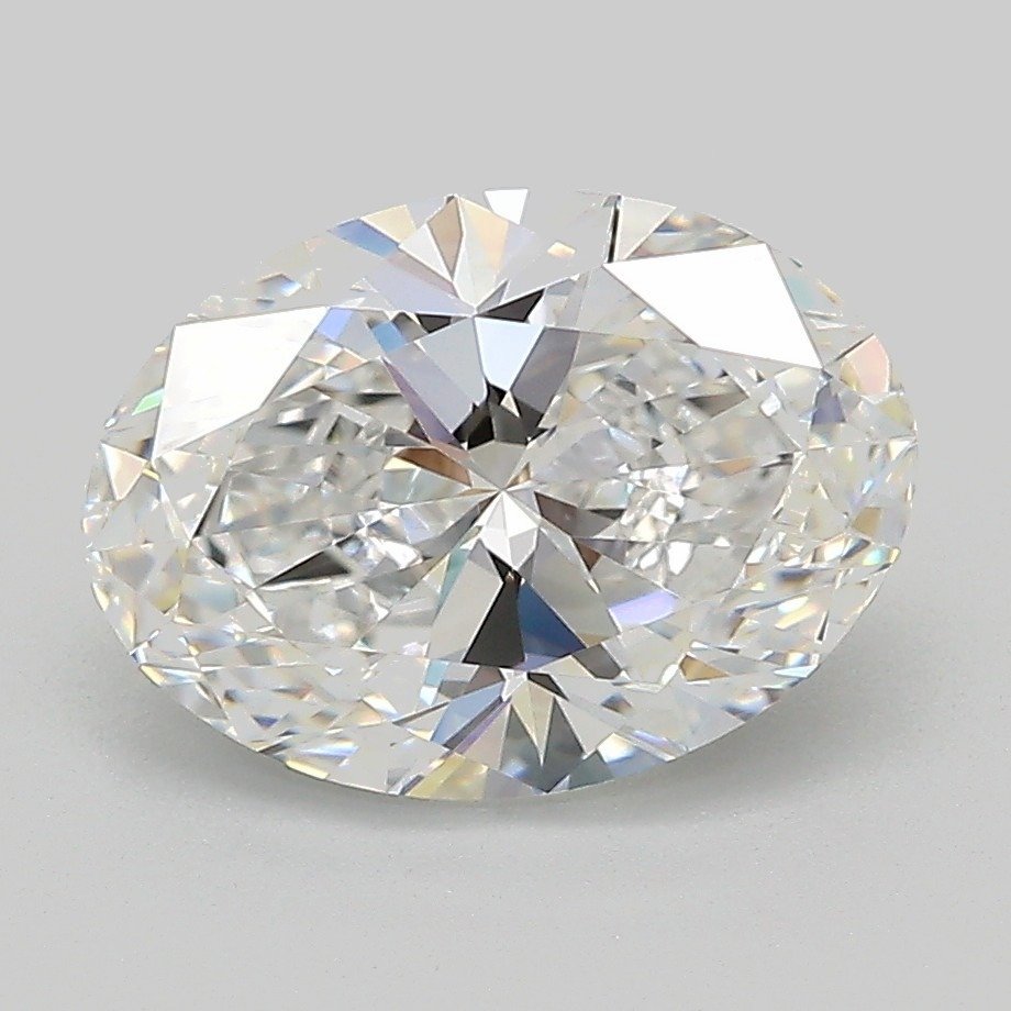 2.56ct D VS1 Rare Carat Ideal Cut Oval Lab Grown Diamond