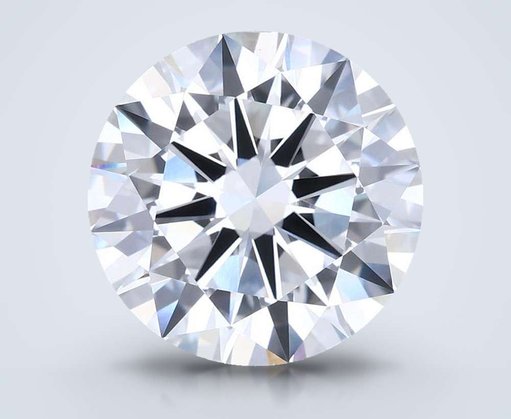 6.03 Carat Round Lab Diamond