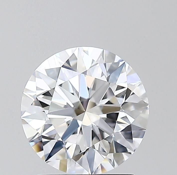 1.73ct D FL Rare Carat Ideal Cut Round Diamond