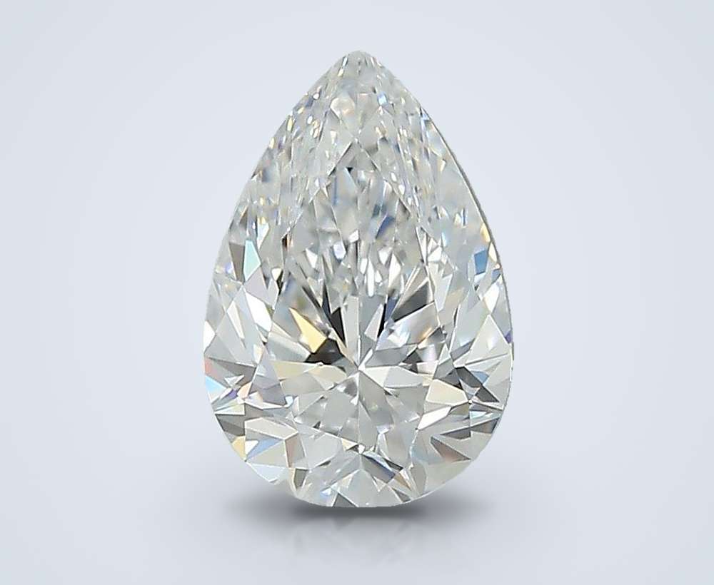 1.38 Carat Pear Lab Diamond