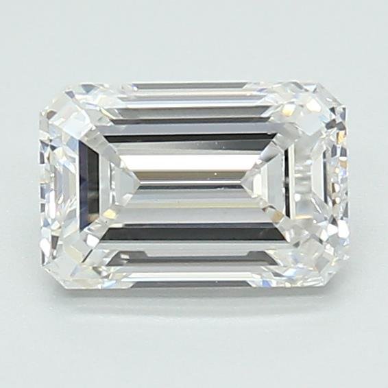 0.99ct E VVS2 Excellent Cut Emerald Lab Grown Diamond