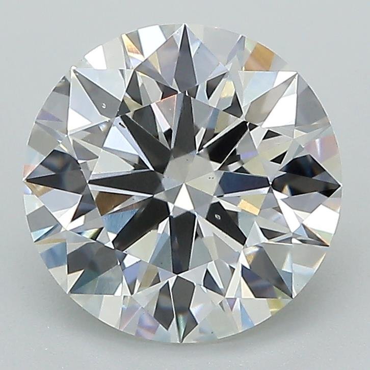 2.59ct E VS2 Rare Carat Ideal Cut Round Lab Grown Diamond