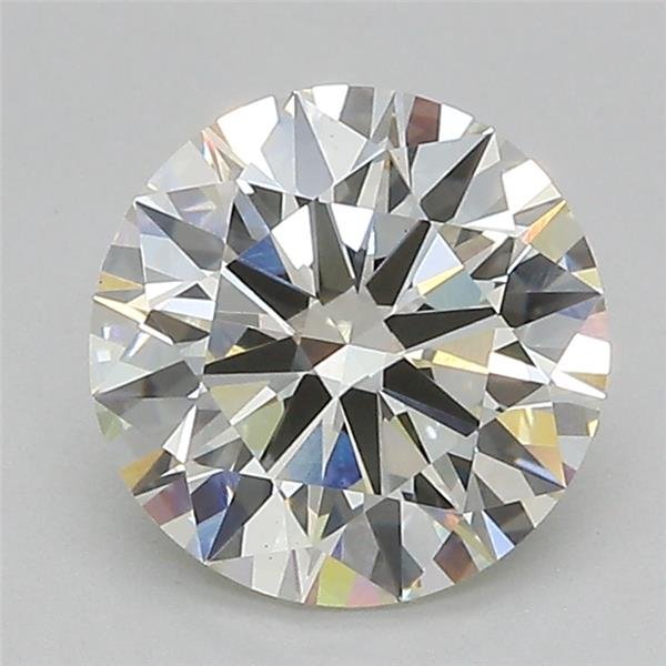 2.04ct J VS1 Rare Carat Ideal Cut Round Lab Grown Diamond