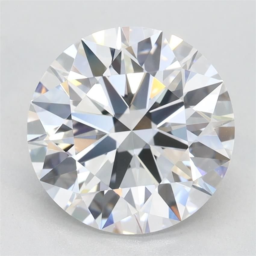 2.64ct D VVS1 Rare Carat Ideal Cut Round Lab Grown Diamond