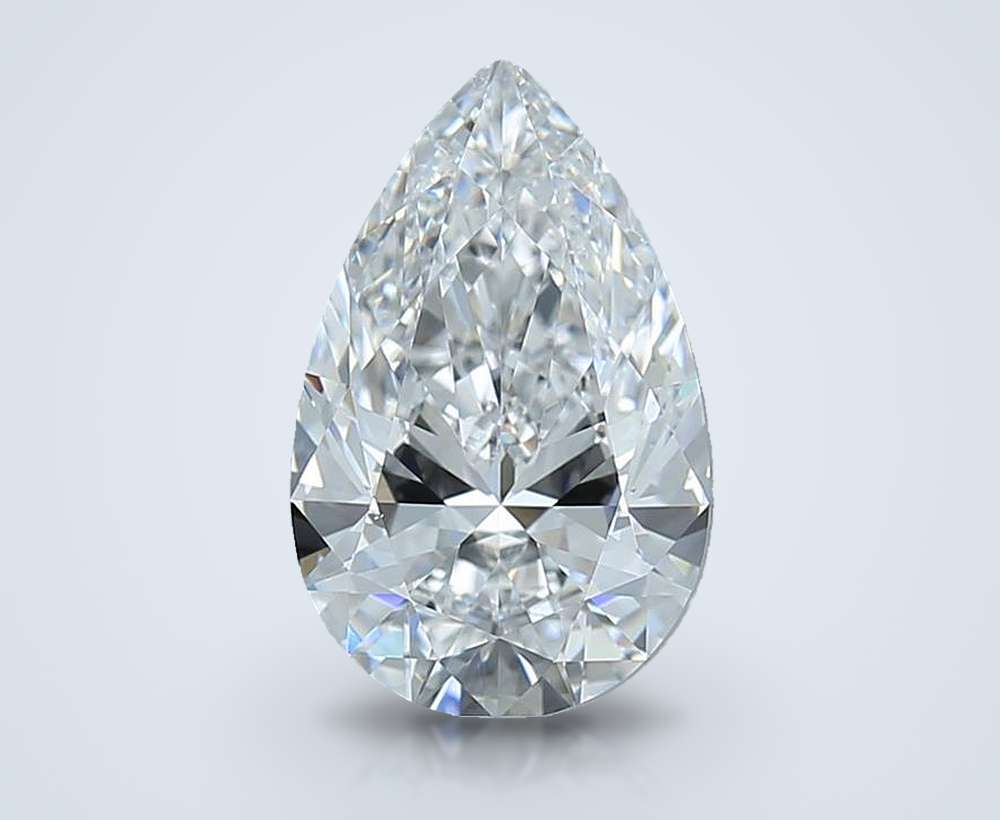 2.50 Carat Pear Natural Diamond
