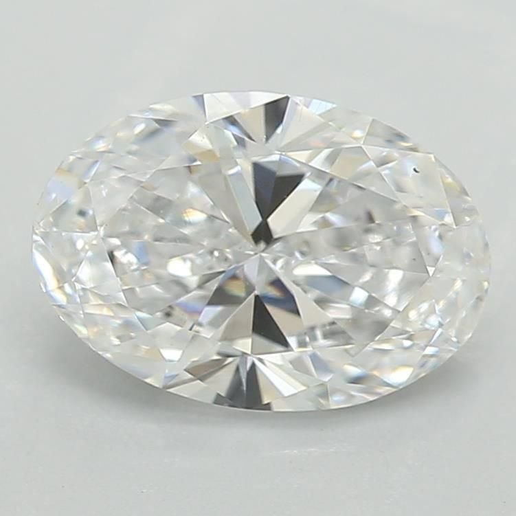0.70ct D VS1 Very Good Cut Oval Lab Grown Diamond