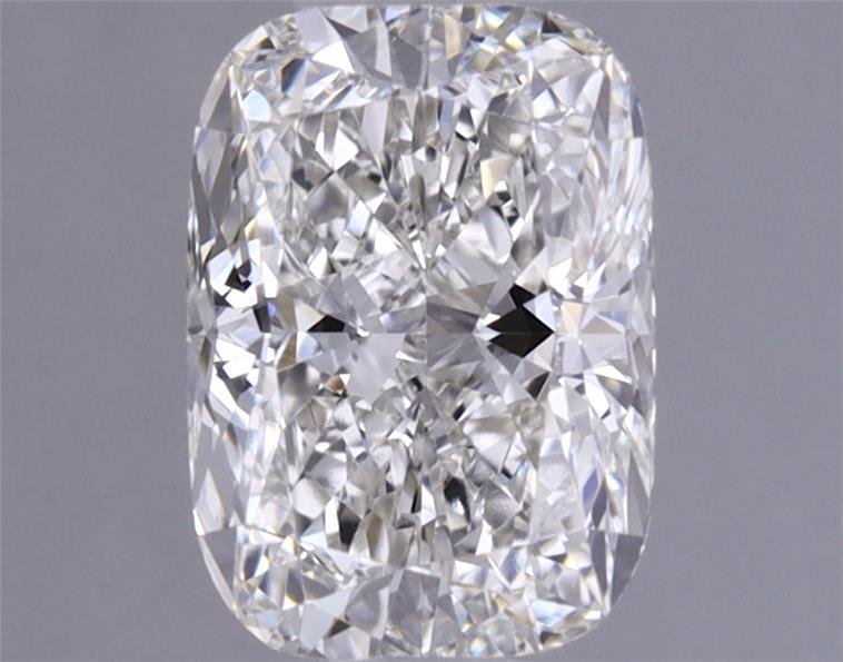 0.73ct F VVS2 Rare Carat Ideal Cut Cushion Lab Grown Diamond