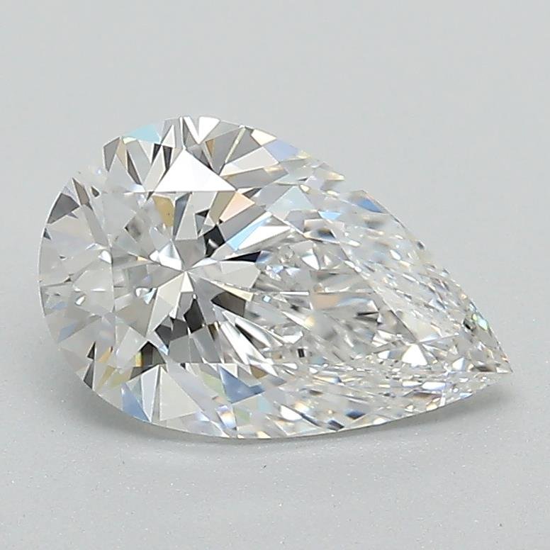 1.36ct D VVS2 Rare Carat Ideal Cut Pear Lab Grown Diamond