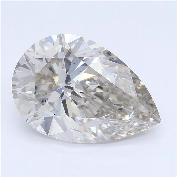 3.01ct I SI1 Rare Carat Ideal Cut Pear Lab Grown Diamond