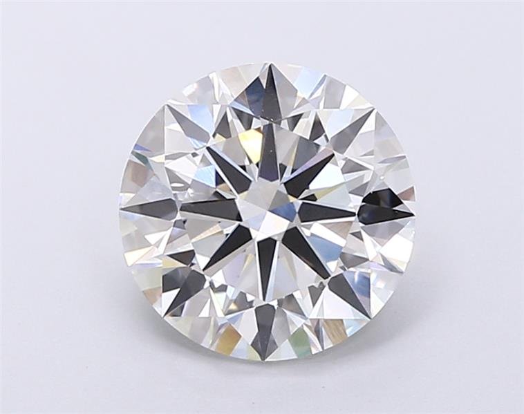 2.90ct F VS2 Rare Carat Ideal Cut Round Lab Grown Diamond