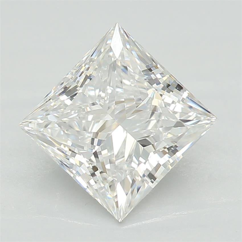 1.08ct D VVS2 Very Good Cut Princess Lab Grown Diamond