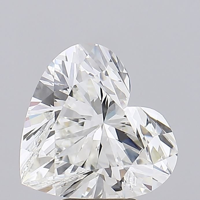 6.05ct G VVS2 Rare Carat Ideal Cut Heart Lab Grown Diamond