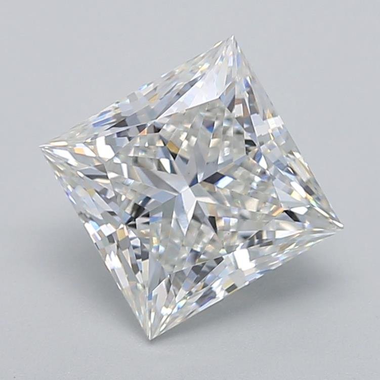 2.06ct E VS1 Rare Carat Ideal Cut Princess Lab Grown Diamond