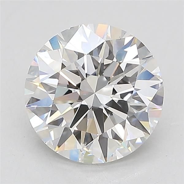 2.02ct E VS2 Rare Carat Ideal Cut Round Lab Grown Diamond