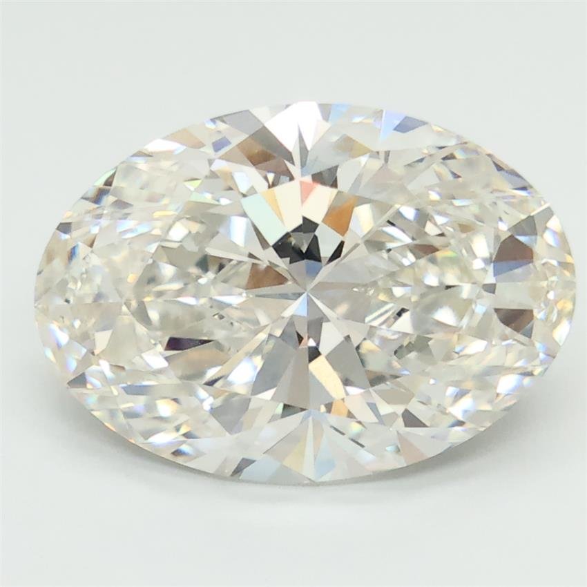5.14ct G VS1 Rare Carat Ideal Cut Oval Lab Grown Diamond