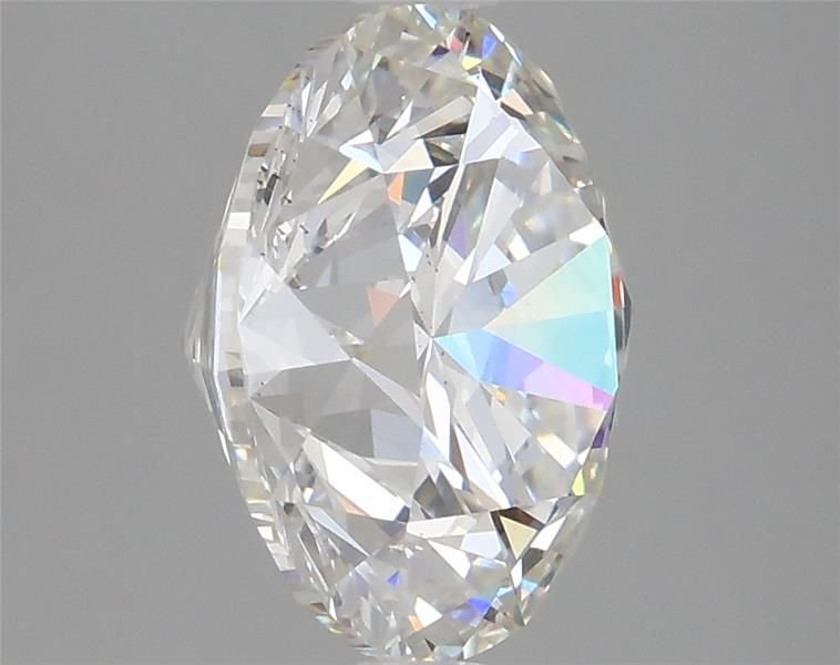 4.09ct F SI1 Excellent Cut Round Lab Grown Diamond