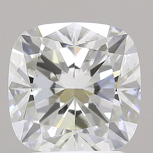 2.02ct H SI1 Rare Carat Ideal Cut Cushion Lab Grown Diamond