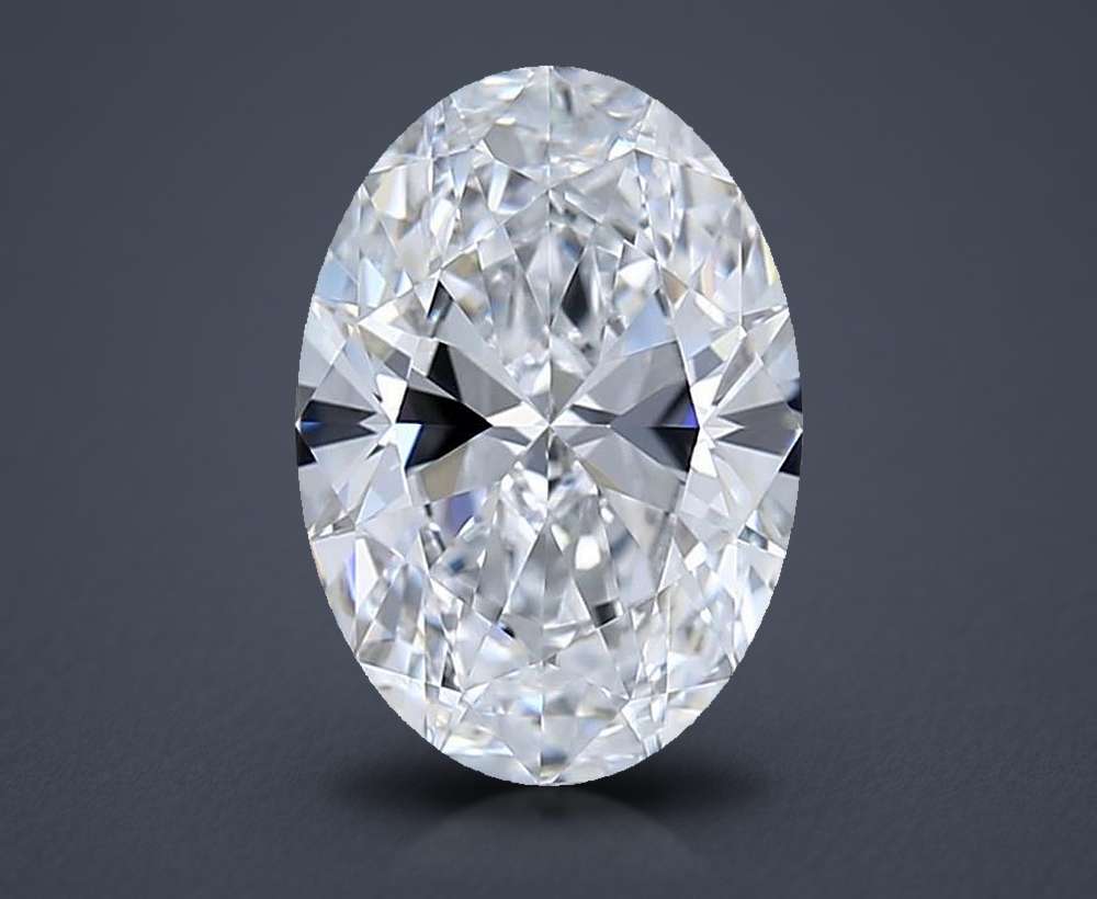 1.61 Carat Oval Lab Diamond