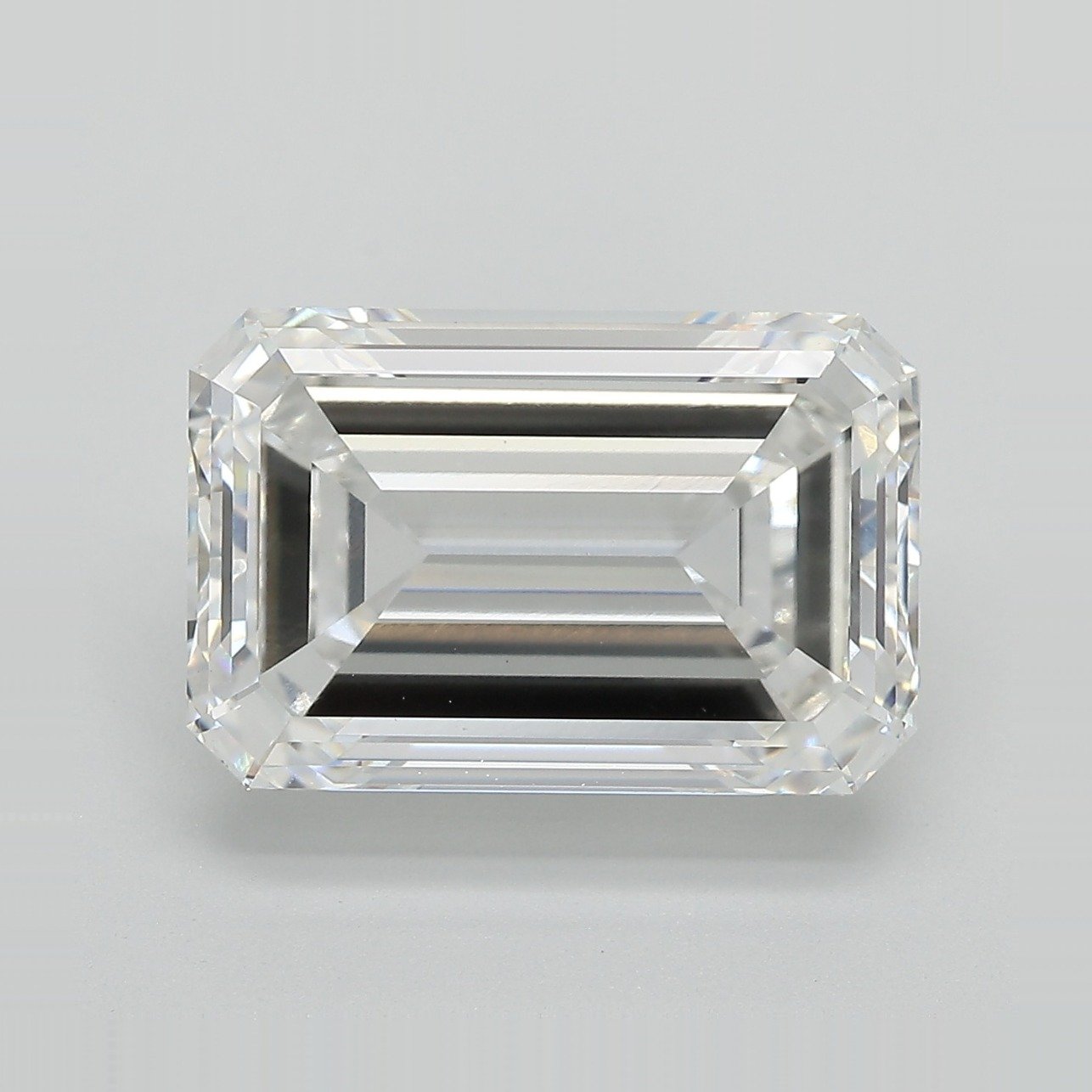 8.20ct E VVS2 Very Good Cut Emerald Lab Grown Diamond