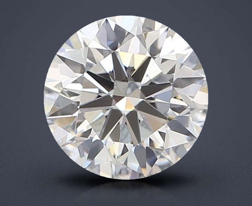 0.59 Carat Round Natural Diamond