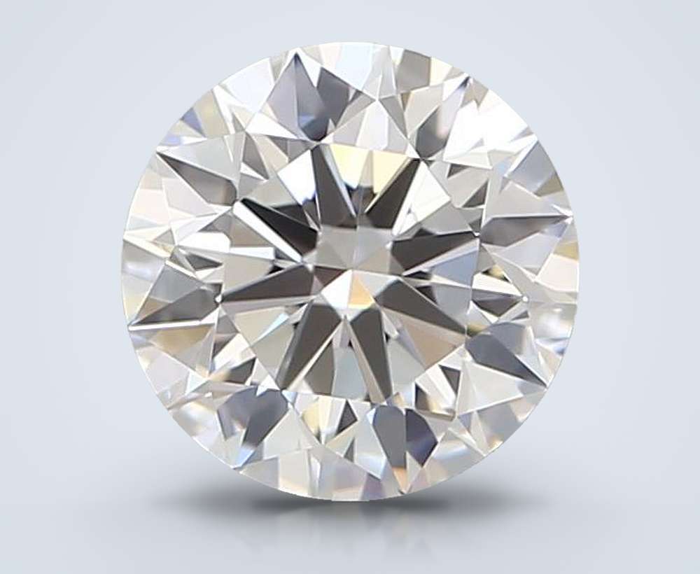 0.59 Carat Round Natural Diamond